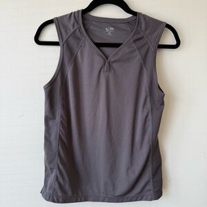 Champion Taupe Workout/Running Sleeveless Tank Top - Medium